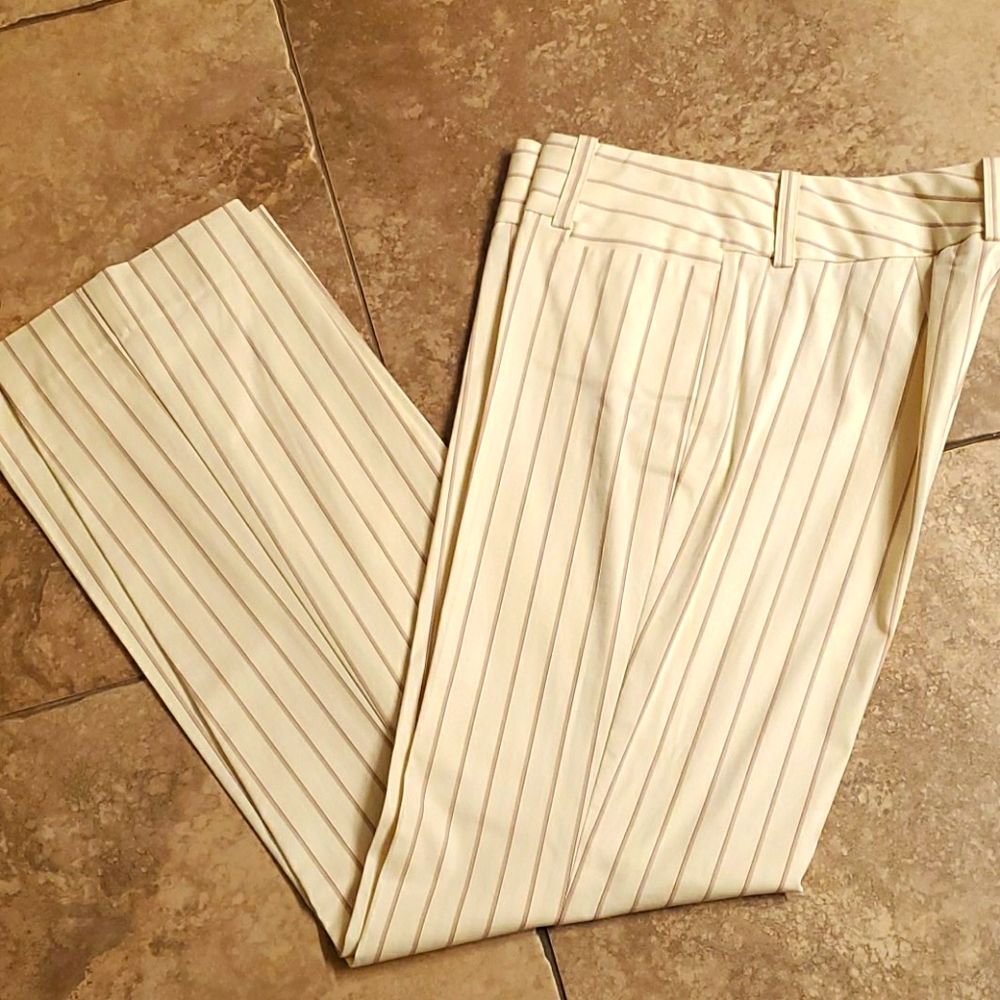 The Limited pinstripe Tierney Fit pants